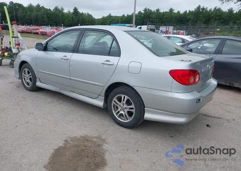 2006 Toyota Corolla S из США, поврежденный, VIN 2T1BR32E76C646224